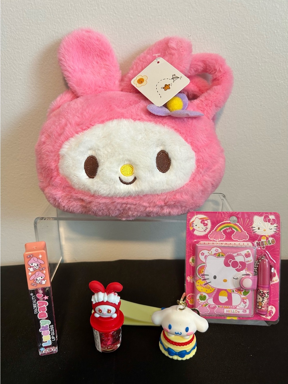My Melody fuzzy mini bag and more